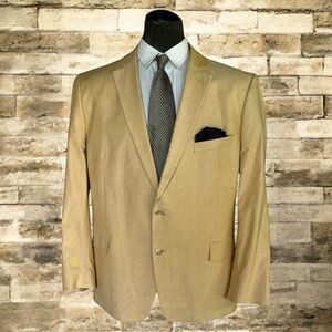 Stafford Tan Sport Coat Classic Fit Versatile Design